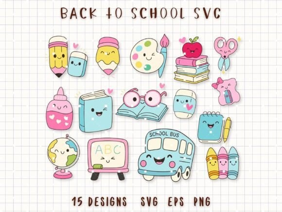 Download Back to School SVG Cute School Clipart - School svg Collection