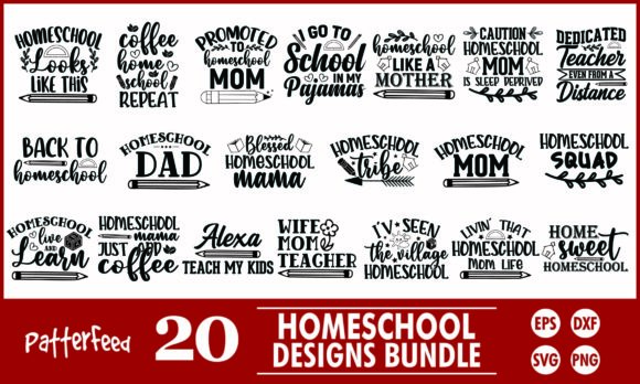 Download Homeschool SVG Designs Bundle - School svg Collection